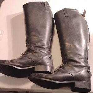 Ariat Black Leather Riding Boots
